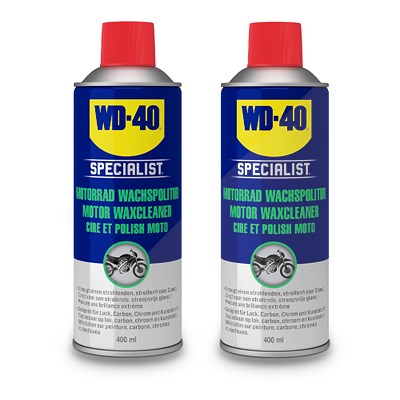 Wd-40 2x 400ml Motorrad Wachspolitur [Hersteller-Nr. 56809/46NBA] von WD-40