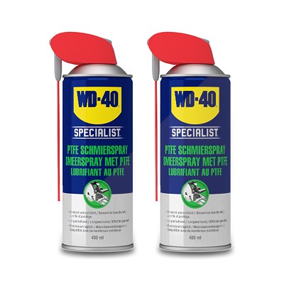 Wd-40 2x 400ml PTFE Schmierspray [Hersteller-Nr. 49396/25NBA] von WD-40