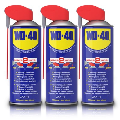 Wd-40 3x 400ml Smart Straw Multifunktionsprodukt [Hersteller-Nr. 49425] von WD-40