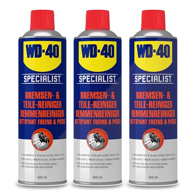 Wd-40 3x 500ml Bremsenreiniger [Hersteller-Nr. 49975/NBA] von WD-40