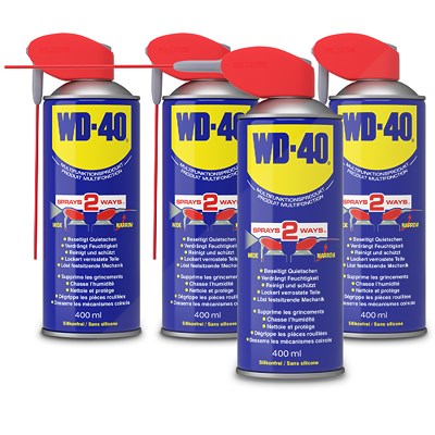 Wd-40 4x 400ml Smart Straw Multifunktionsprodukt [Hersteller-Nr. 49425] von WD-40