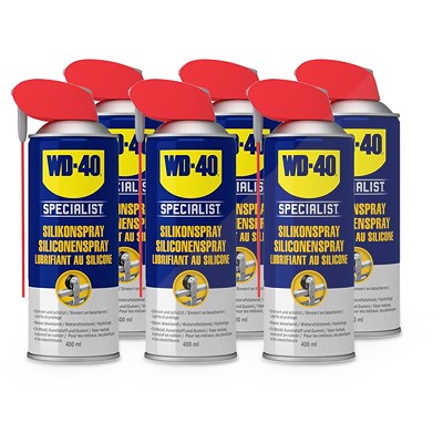 Wd-40 6x 400ml Silikonspray [Hersteller-Nr. 49377/25NBA] von WD-40