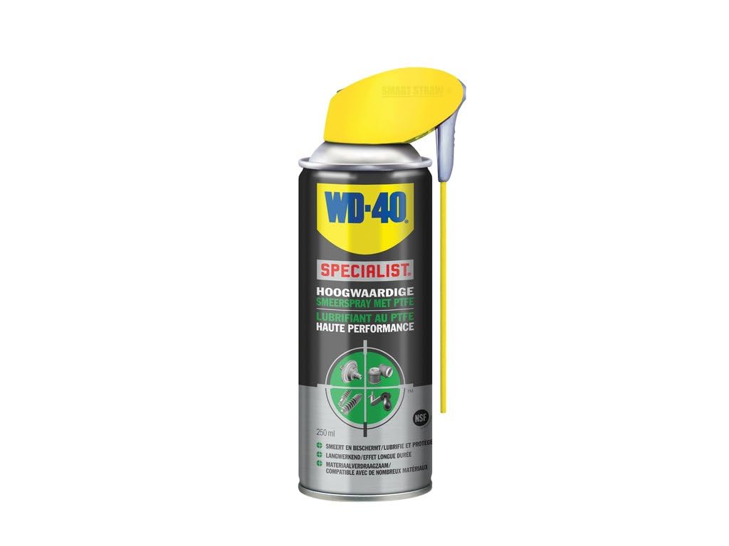 WD-40 31451 Schmierspray mit PTFE 250ml, Grey von WD-40