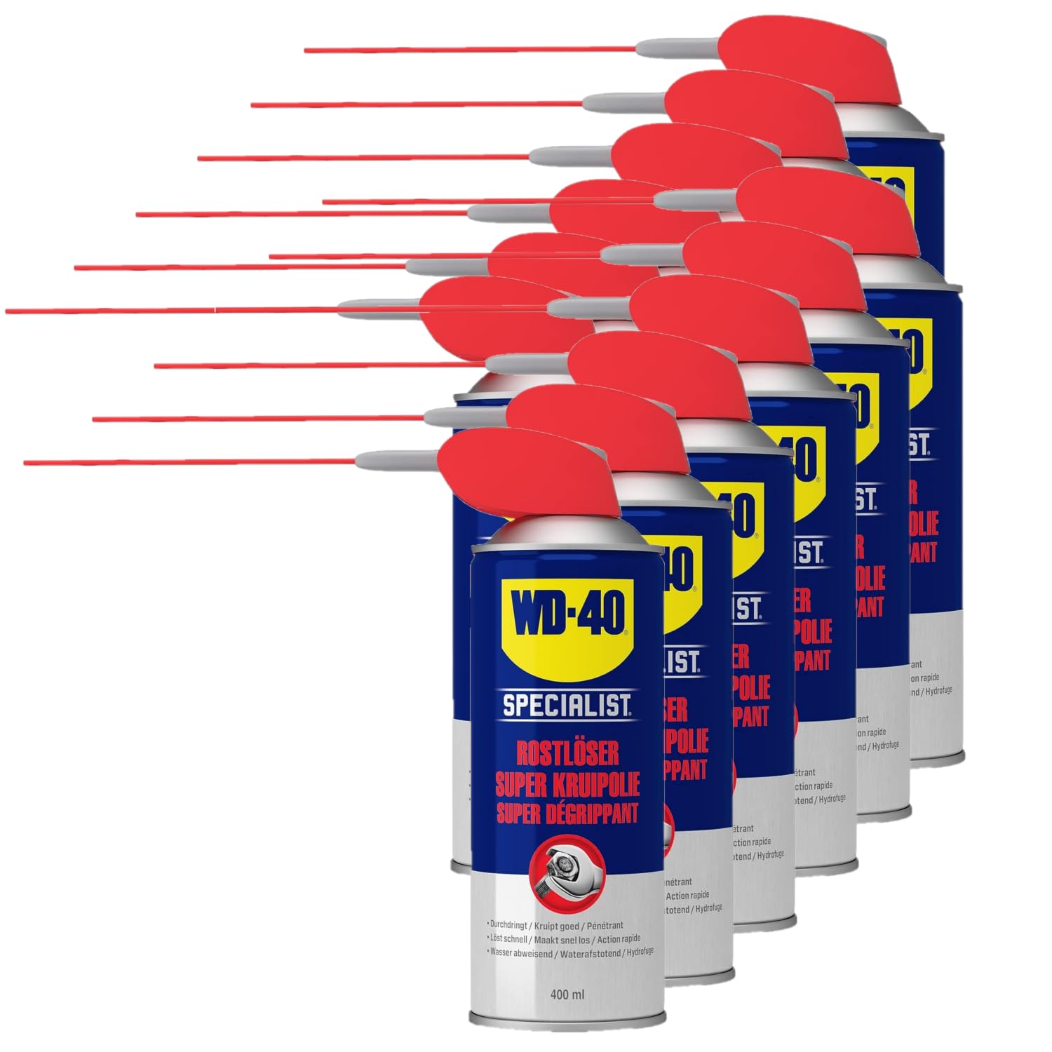 WD-40 Specialist Rostlöser Smart Straw 12x400ml von WD-40