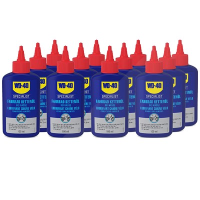 Wd-40 12x SPECIALIST 100ml Fahrrad Kettenöl bei Nässe von WD-40