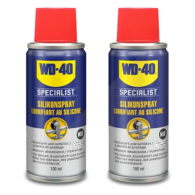 Wd-40 2x 100ml Silikonspray [Hersteller-Nr. 49987/NBA] von WD-40