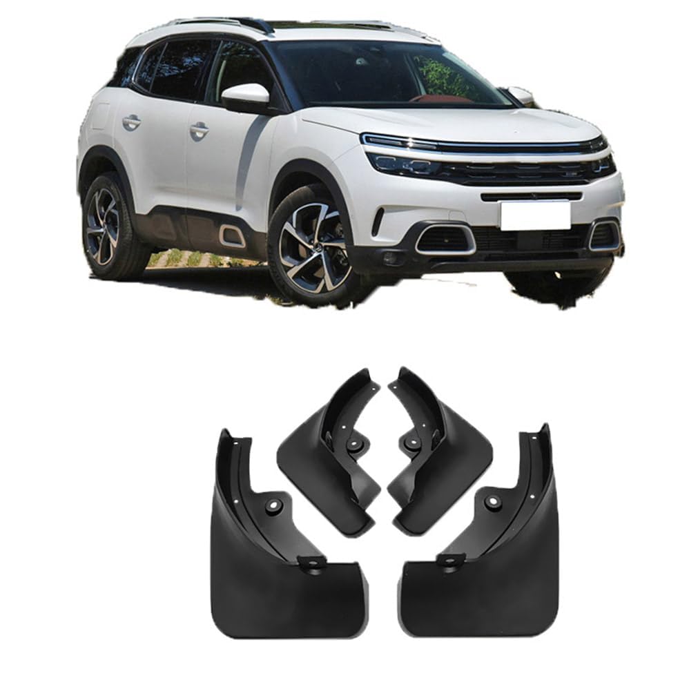 Auto-Kotflügel, kompatibel mit Citroen Tianyi C5 AIRCROSS 2016-2021, Schmutzfänger von WDDZTMNB