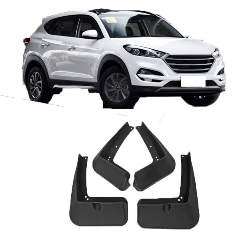 Auto-Kotflügel, kompatibel mit Hyundai Tucson 2015-2020, Schmutzfänger von WDDZTMNB