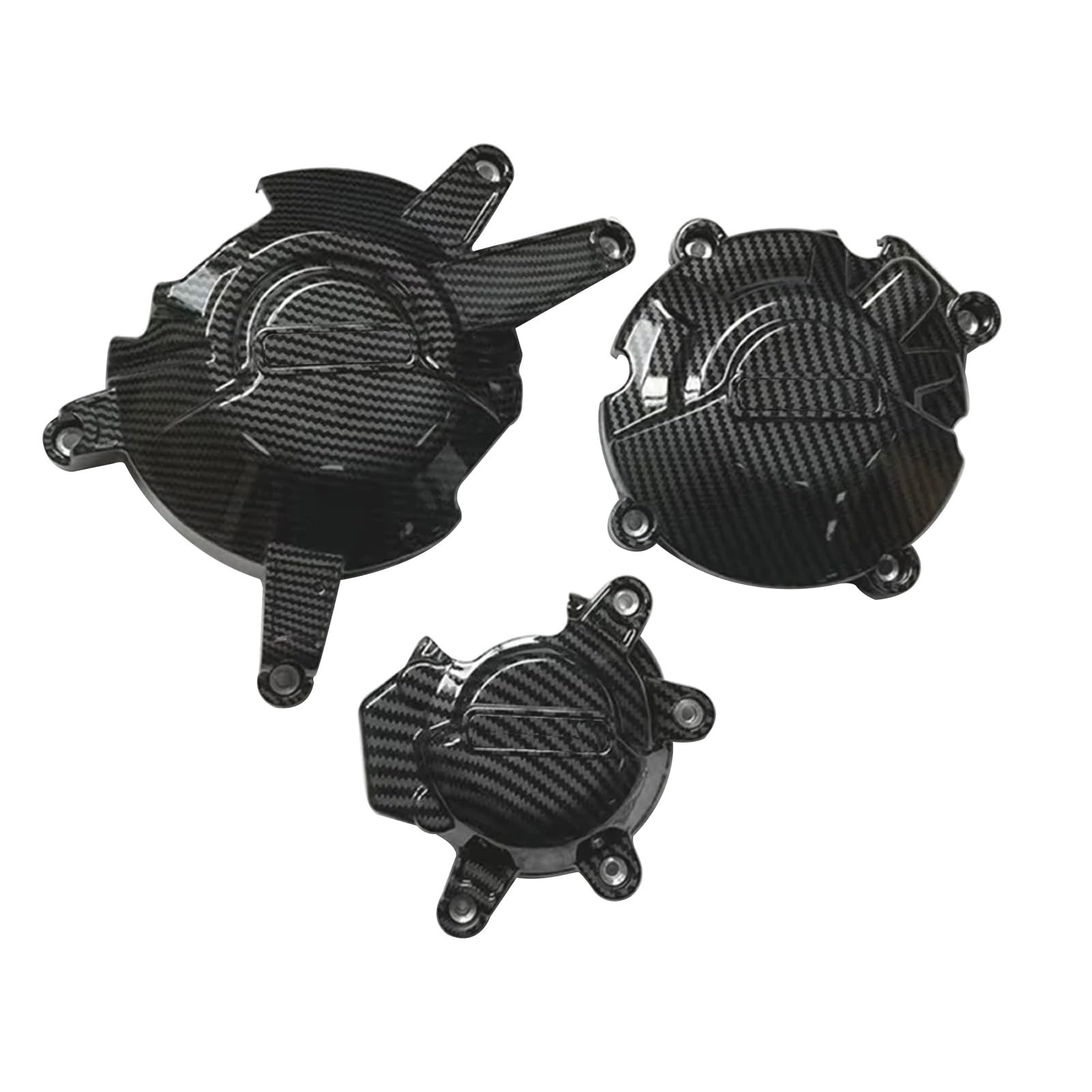 WEAVVE Motorrad-Motorschutz-Set, kompatibel mit CB650R CBR650R 2021–2022 (Carbon-Look) von WEAVVE