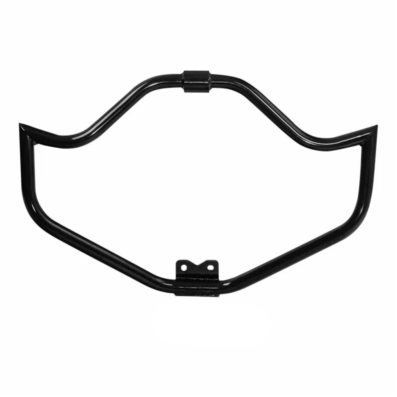 WEAVVE Mustache Motorrad Stoßstangenschutz Leiste Kompatibel mit Sportster XL 883 1200 2004-2023(Gloss Black) von WEAVVE