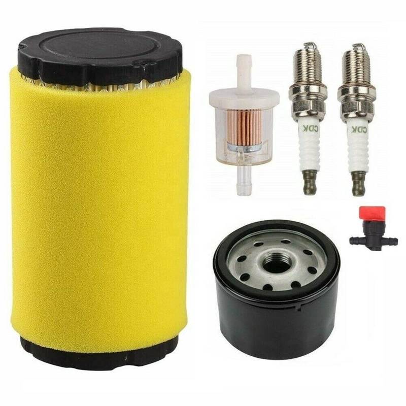 793569 Luftfilter-Tune-Up-Kit für Briggs Stratton 793569 für John Deere Gy21055 Miu11511 12673 Motorluftfilter mit S von WECCTYA