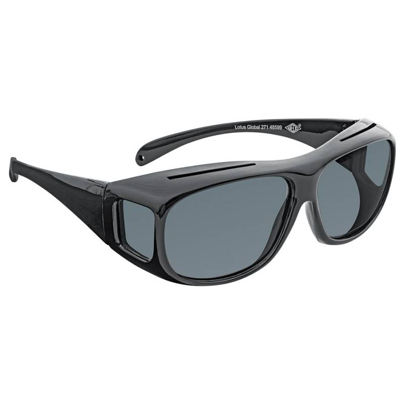 WEDO® Überzieh-Sonnenbrille für Brillenträger inkl. Brillenhülle, schwarz, 1 Stück von WEDO® Werner Dorsch GmbH