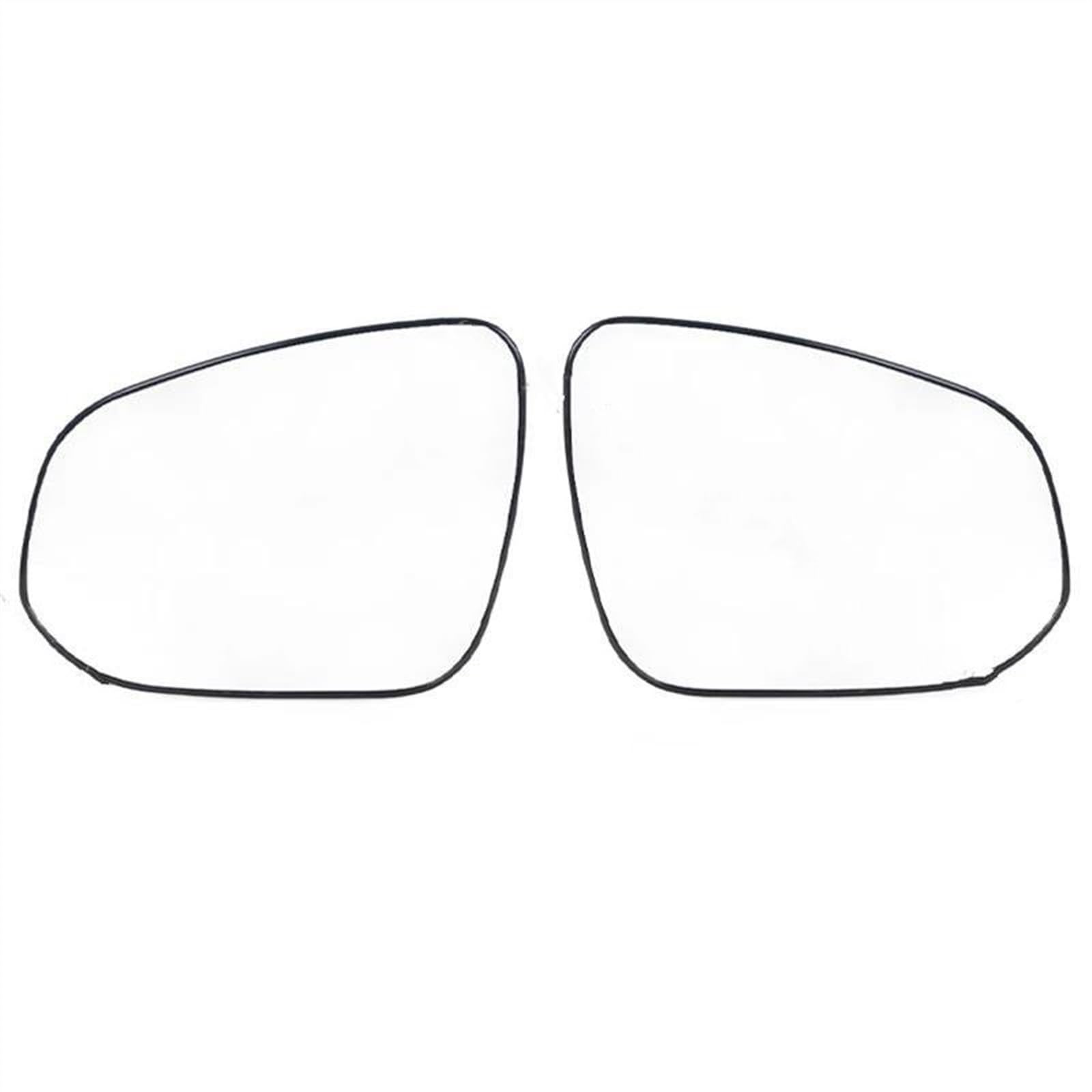 Für Toyota RAV4 RAV 4 2020 2021 2022 Außenspiegelglas Für Seitentür Des Autos Außenspiegelglas(Heated Left Right) von WEFOLEN