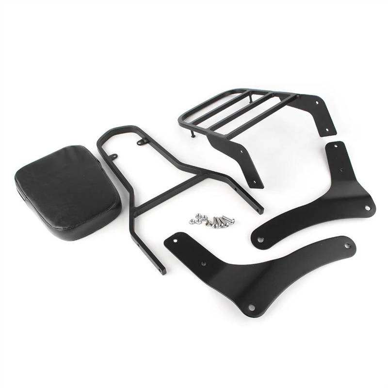 Motorrad Gepäckträger 1 Set Für Kawasaki Für Vulcan VN 900 Für Custom Classic VN900 2006-2017 Motorrad-Gepäckträger, Rückenlehne, Sissy Bar Gepäckträger Hinten von WEFOLEN