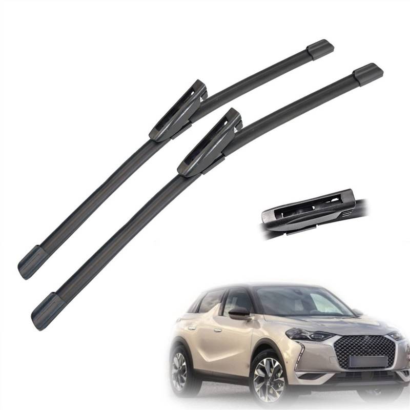 2 Teile/satz Auto Frontscheibe Wischerblätter Bürsten Cutter Zubehör 24 "+16" Wischer Für Citroen DS3 2009 2010 2011 2012 2013 2014 2015 2016 2017 2018 2019 2020 von WEHOMY