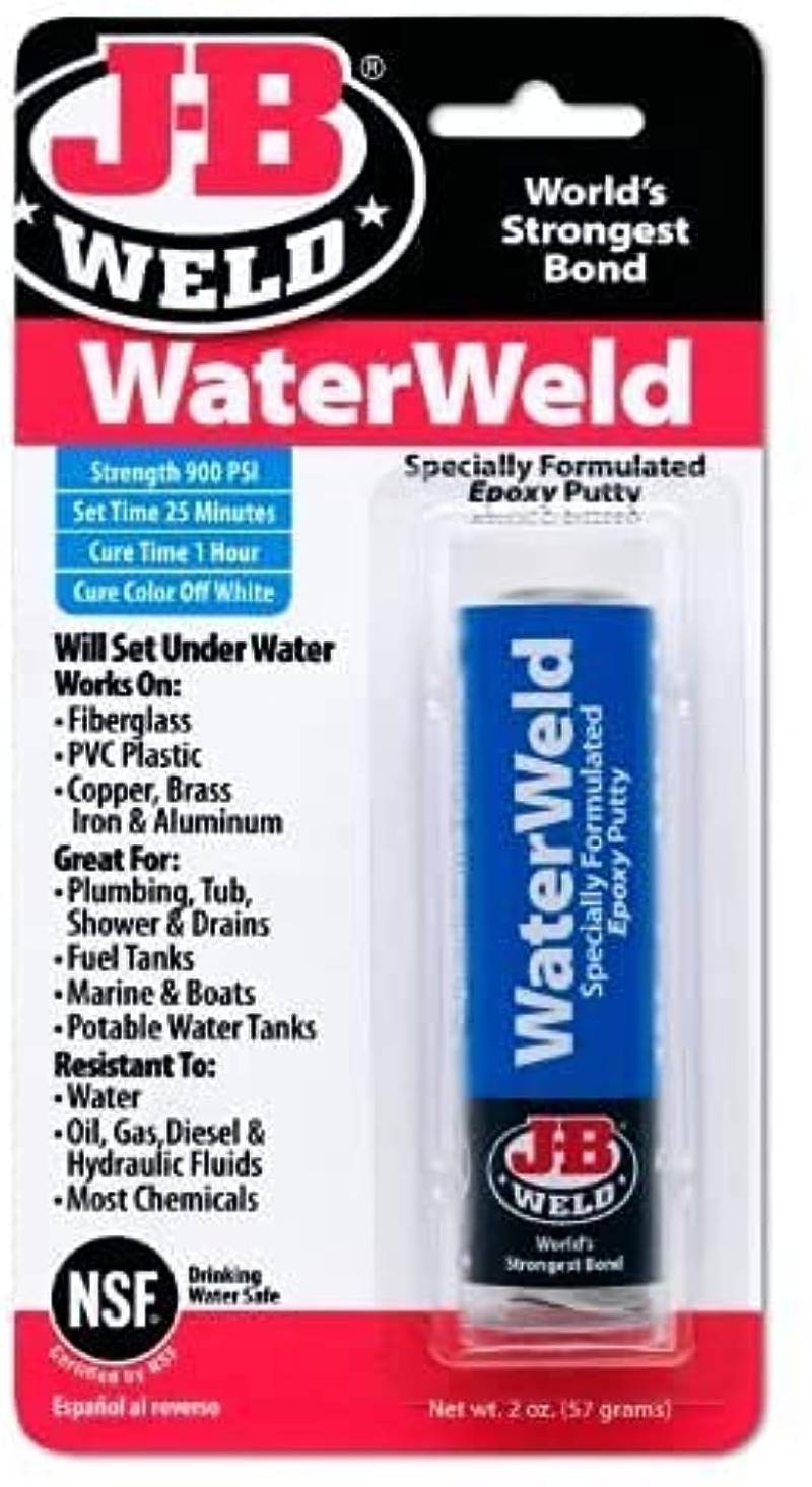 Auto Car Parts Online J-B Weld 8277 WaterWeld Underwater Epoxy Putty - 2 oz Size: 2 oz von WEICON