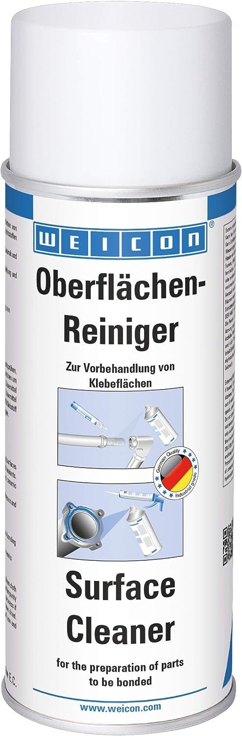 WEICON Oberflächen-Reiniger | 400 ml | Reiniger | Entfetter | Spezialreiniger | farblos von WEICON