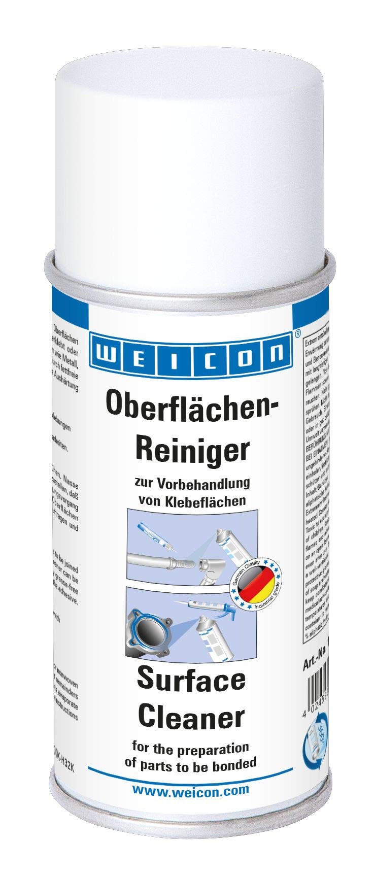 WEICON Oberflächen-Reiniger | 150 ml | Reiniger | Entfetter | Spezialreiniger | farblos von WEICON