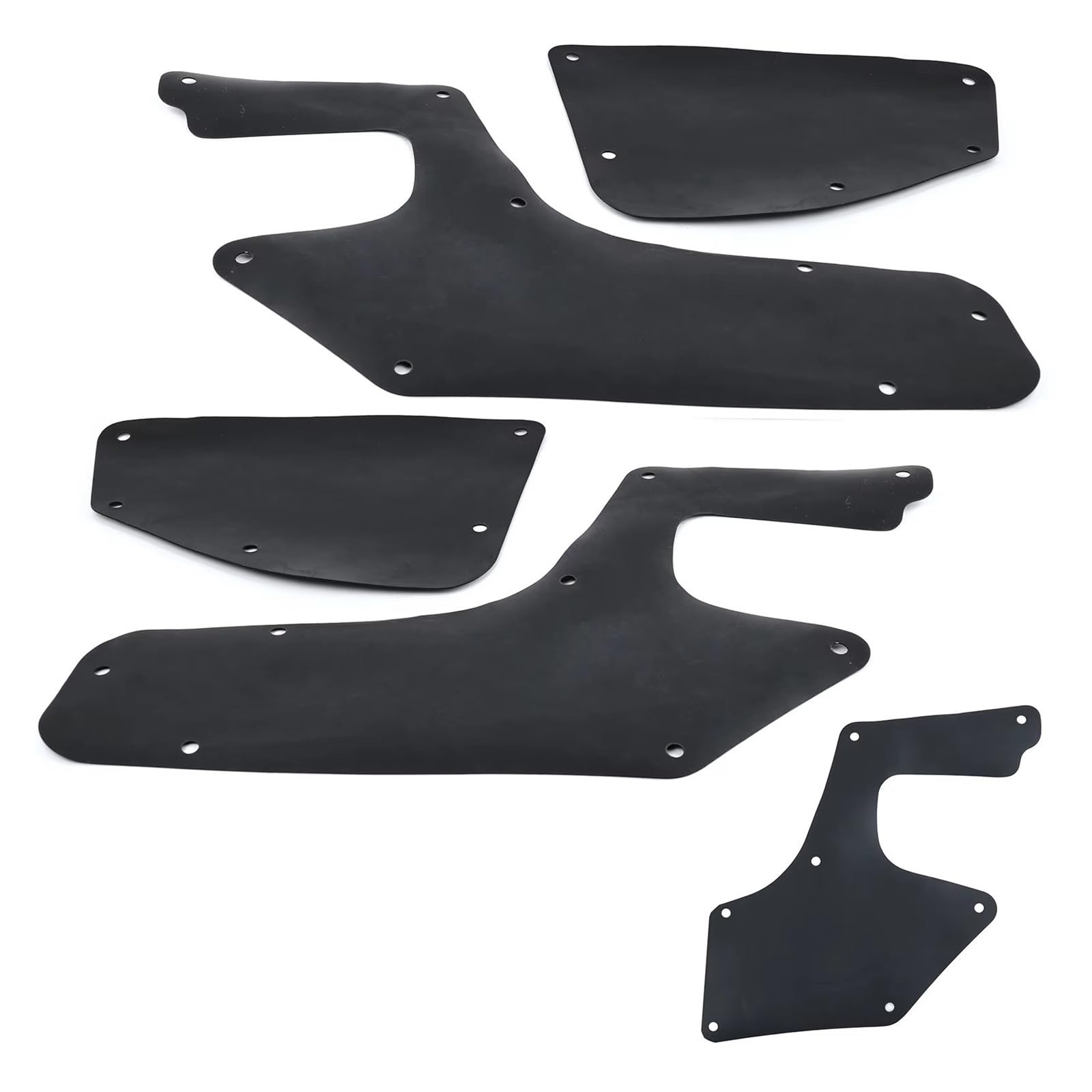 Auto Schlammklappe Für Toyota Für Land Für Cruiser Für Prado Für Colorado J90 J95 5 Stück Gummi Splash Shields Innen Für Fender Liner Schürze Auto Schmutzfänger von WEIFANAA