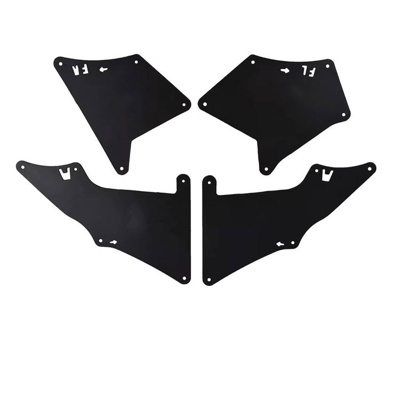 Auto Schlammklappe Für Toyota Für Land Für Cruiser Für Prado J120 J150 2003-2020 Schürze Dichtung Splash Guards Schild W Clips Für Fender Liner Auto Schmutzfänger von WEIFANAA