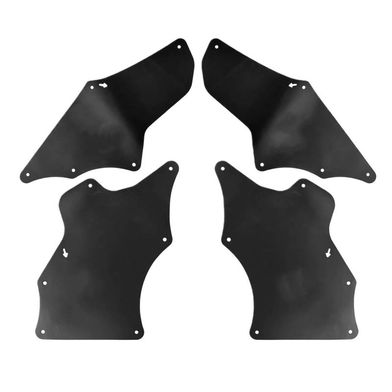 Auto Schlammklappe Für Toyota Für Tacoma 2,7 L L4 Für Kotflügel Liner Schürze Röcke Wachen Dichtungen 53735-04070 4x Splash Shields Mit Clips Auto Schmutzfänger von WEIFANAA