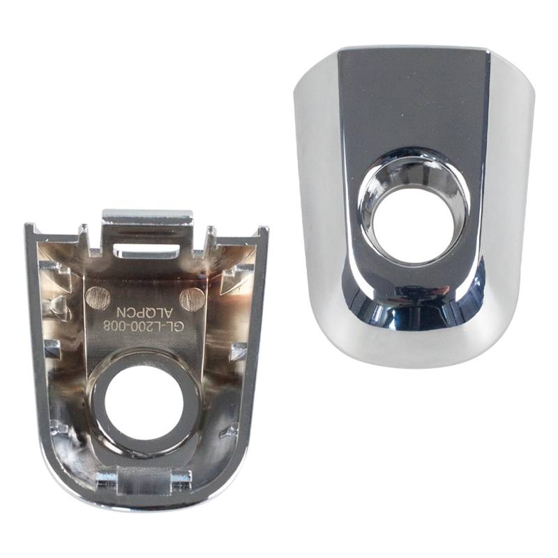 Autoaußengriff Türgriff Für Mitsubishi Für Montero 2008-2015 Für Mitsubishi L200 2005-2015 1 Stück Außentürgriffabdeckung Links Rechts Chrom Auto-Außentürgriff(Left with Hole) von WEIFANAA