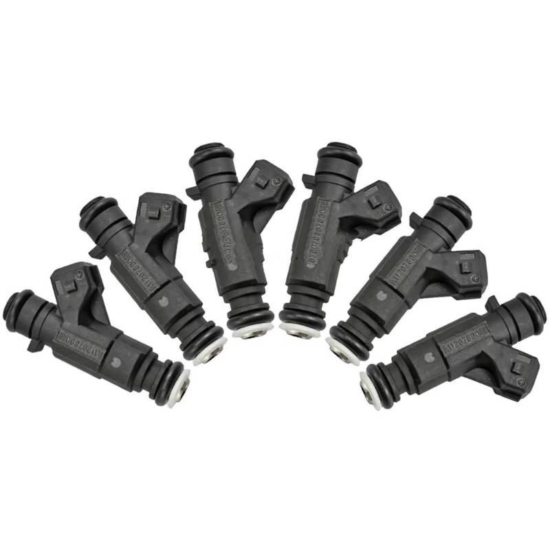 Einspritzdüse Für Benz Für CLK320 E320 C280 Für ML320 3,2 L 2,8 L V6 1998-1999 2000 Set Von 6 stück Kraftstoff Injektoren A1120780049 0280155742 Einspritzventil von WEIFANAA