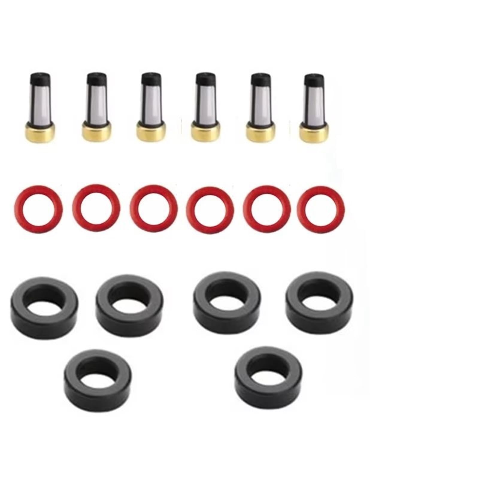 Einspritzdüse Für Toyota Für Yaris Für Vitz Für Verso Für Prius 23209-29015 23250-23020 23209-21020 23209-79135 6sets Kraftstoff Injektor Reparatur Einspritzventil von WEIFANAA