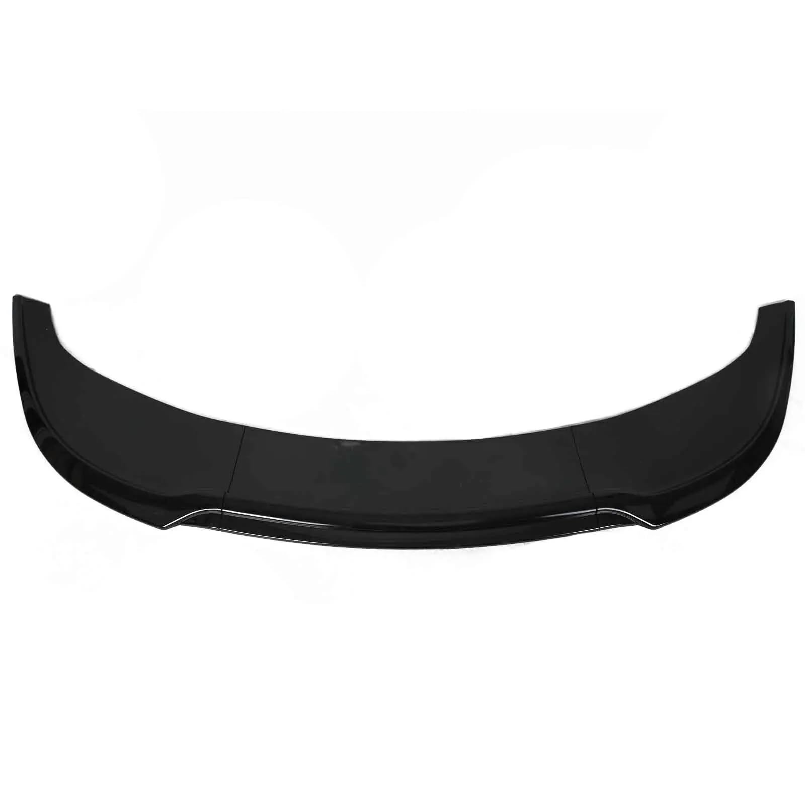 Front Spoiler Lippe 3Pcs Für Chrysler 300 CS Für Touring Sport SRT 2015-2023 Splitter Diffusor Spoiler Auto Zubehör Auto Frontspoiler Lippe(Glossy Black) von WEIFANAA