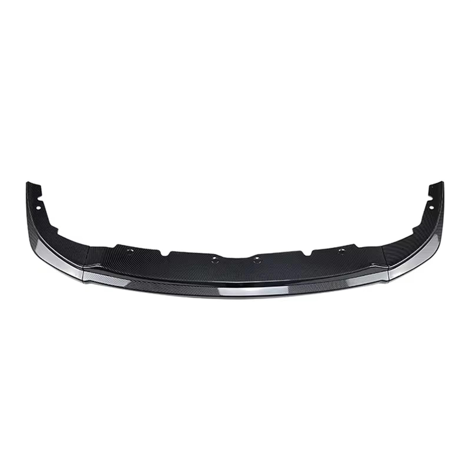 Front Spoiler Lippe Für 1 Serie F40 Sport 118i 120i 128ti 2020-2023 Frontschürze Lip Splitter Diffusor Body Kit Spoiler Stoßstange Schutzfolie Auto Frontspoiler Lippe(Carbon Look) von WEIFANAA