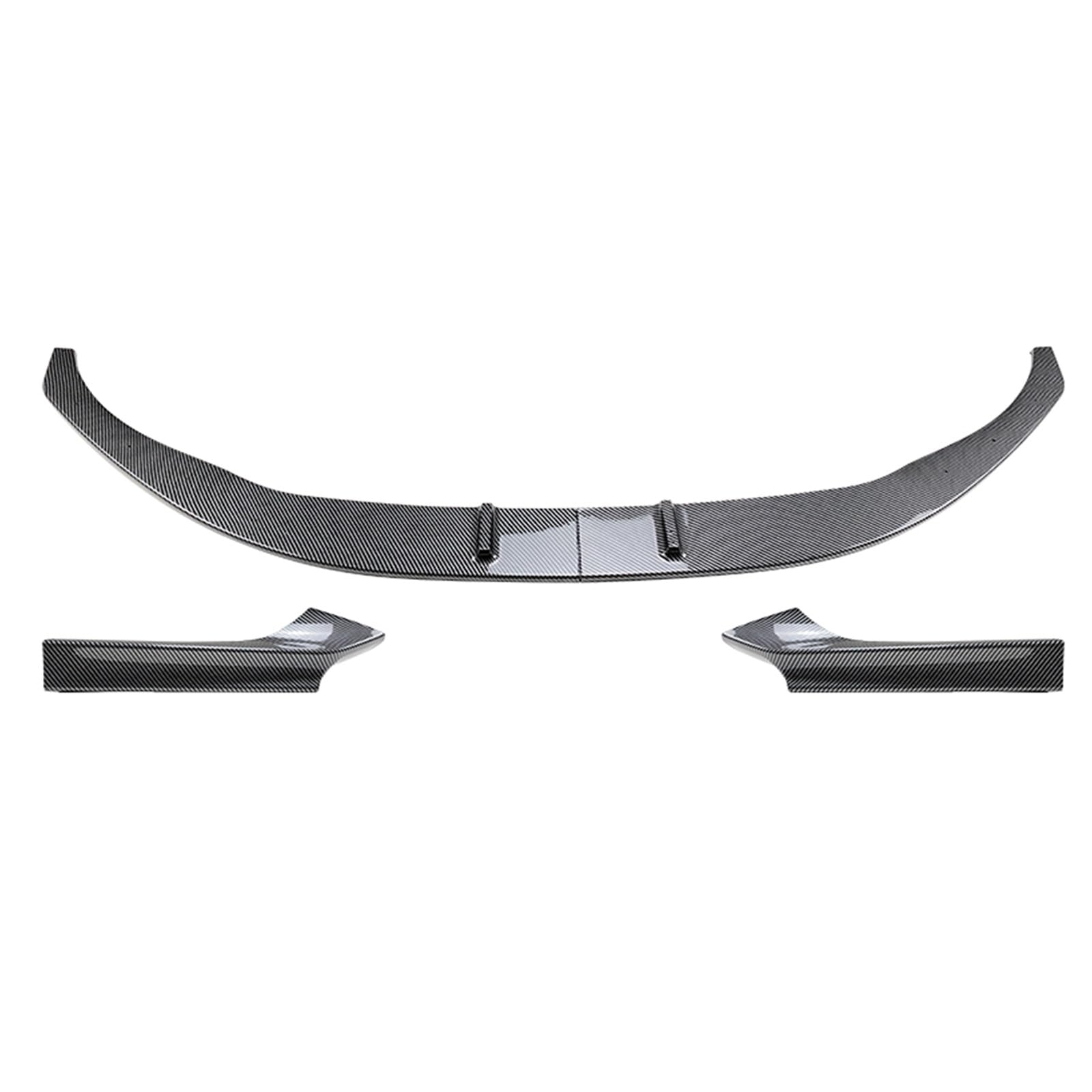 Front Spoiler Lippe Für 2 Serie F22 F23 Sport 2014 Zu 2021 Auto Front Bumper Spoiler Lip + Seite Splitter Abdeckung Auto Frontspoiler Lippe(Carbon Look) von WEIFANAA