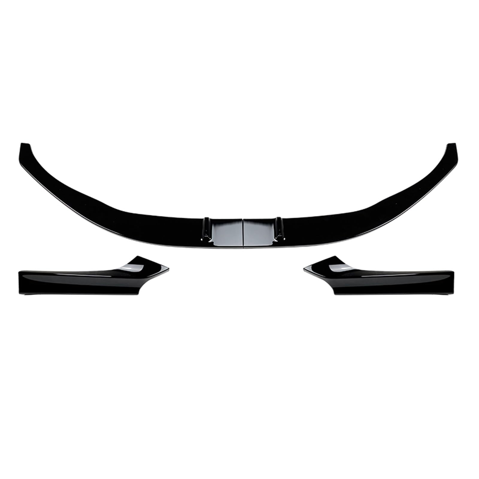 Front Spoiler Lippe Für 2 Serie F22 F23 Sport 2014 Zu 2021 Auto Front Bumper Spoiler Lip + Seite Splitter Abdeckung Auto Frontspoiler Lippe(Glossy Black) von WEIFANAA