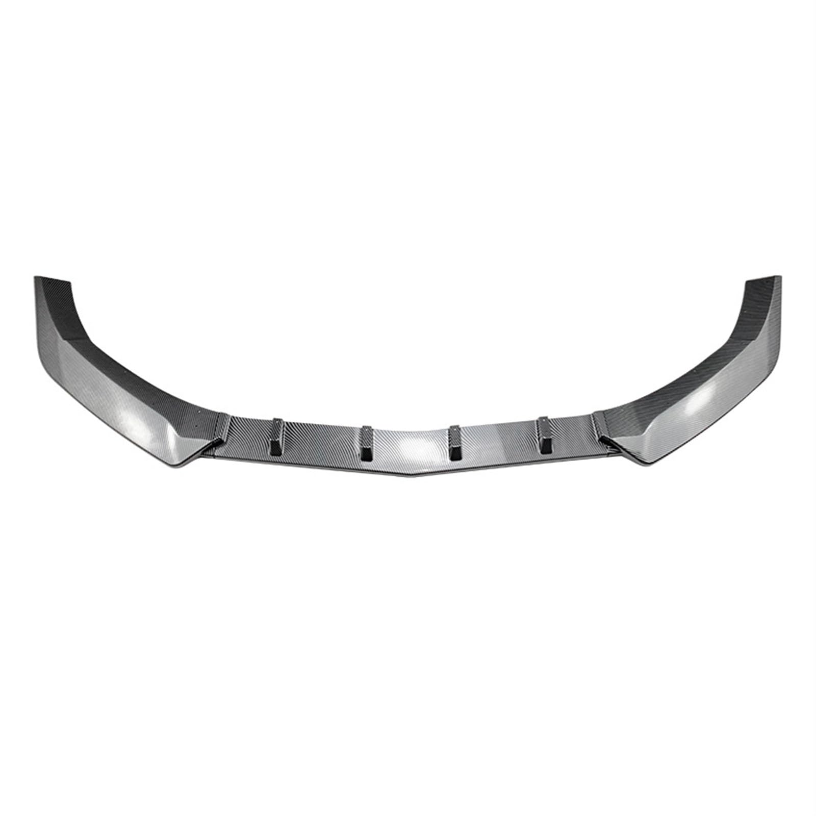 Front Spoiler Lippe Für Benz E Klasse Coupe C207 E200 E260 E63 2 Türen 2013-2016 Auto Front Stoßstange Splitter Lip Spoiler Körper Kit Diffusor Auto Frontspoiler Lippe(Carbon Look) von WEIFANAA