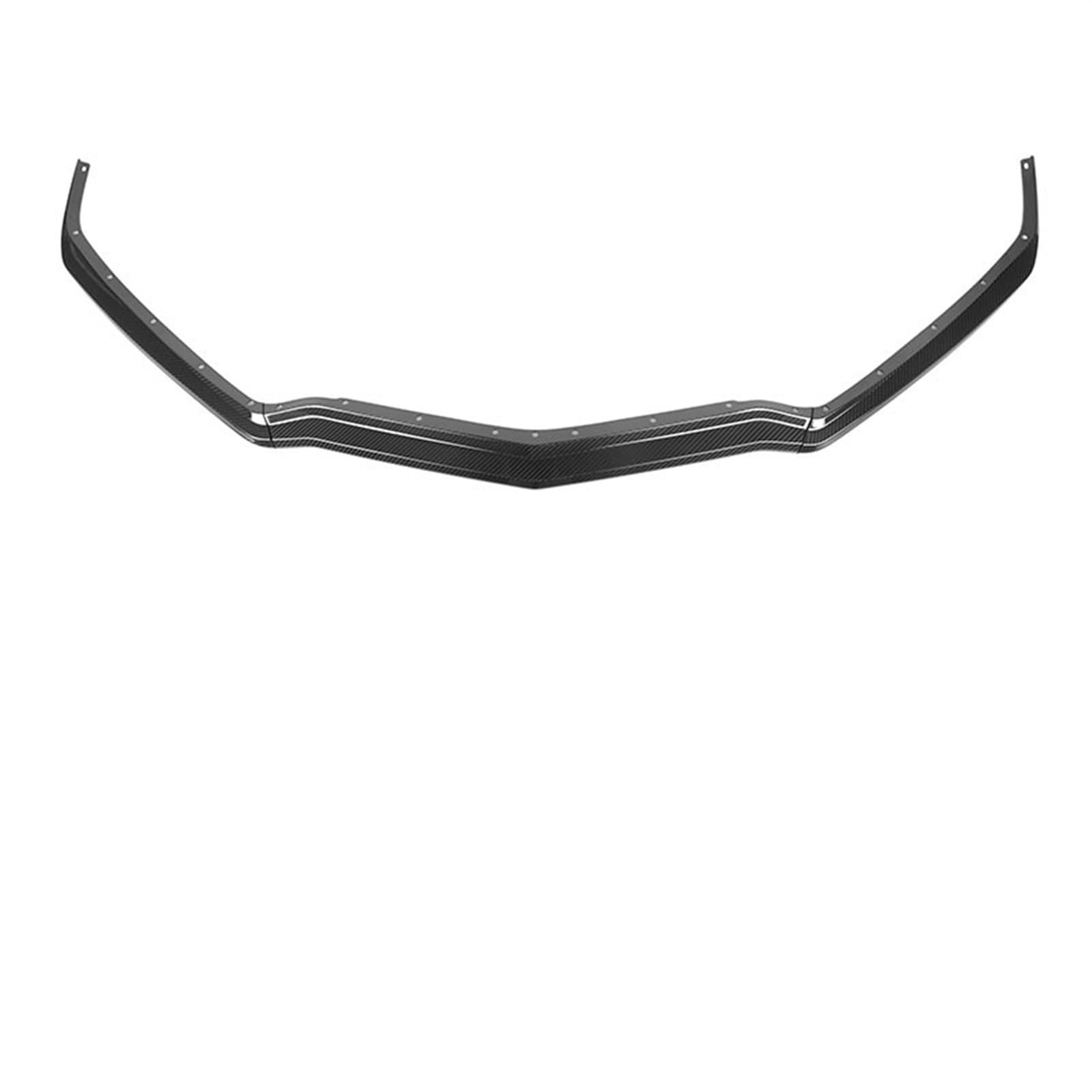 Front Spoiler Lippe Für Chevrolet Für Corvette C8 Sport Modell 2-Tür 2020-IN Auto Front Stoßstange Spoiler Lip Diffusor Körper Kit Splitter Auto Frontspoiler Lippe(Dry Carbon Fiber) von WEIFANAA