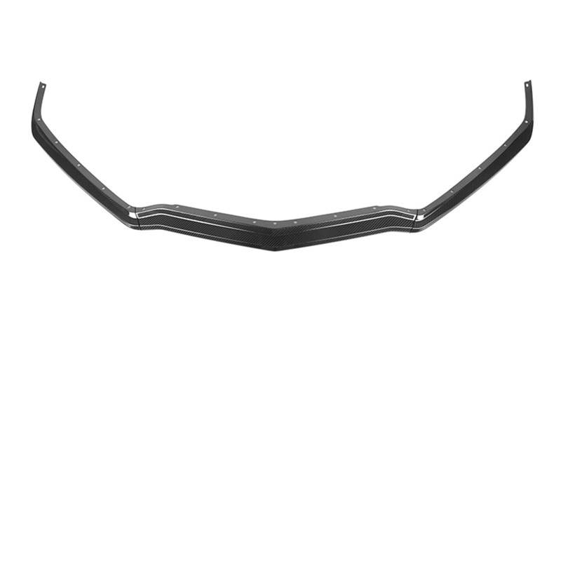 Front Spoiler Lippe Für Chevrolet Für Corvette C8 Sport Modell 2-Tür 2020-IN Auto Front Stoßstange Spoiler Lip Diffusor Körper Kit Splitter Auto Frontspoiler Lippe(Dry Carbon Fiber) von WEIFANAA