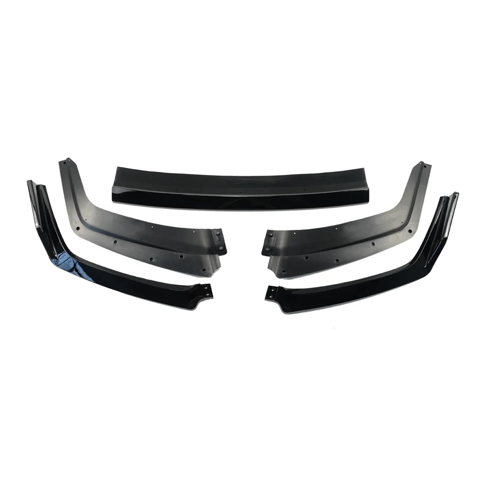 Front Spoiler Lippe Für Civic 2016-2021 10. Generation Fließheck Für Civic SI Für Type-R Stil Glänzend Schwarz Frontspoilerlippe Auto Frontspoiler Lippe(Glossy Black) von WEIFANAA