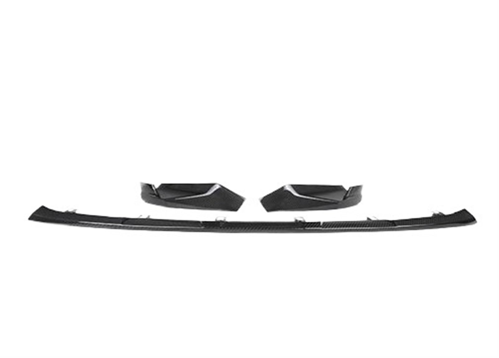 Front Spoiler Lippe Für G80 G82 G83 M3 M4 2021-IN Dry Carbon Fiber Auto Front Stoßstange Spoiler Lip Splitter Körper Kit Stoßstange Lippe Kinn Diffusor Auto Frontspoiler Lippe(C Style) von WEIFANAA