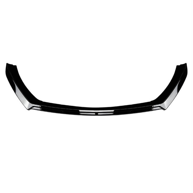 Front Spoiler Lippe Für Seat Für Leon MK 3.5 2017 2018 2019 Auto MK3.5 Frontstoßstange Lip Spoiler Splitter Diffusor Glanz Schwarz Body Kits Abdeckung Auto Frontspoiler Lippe(Glossy Black) von WEIFANAA