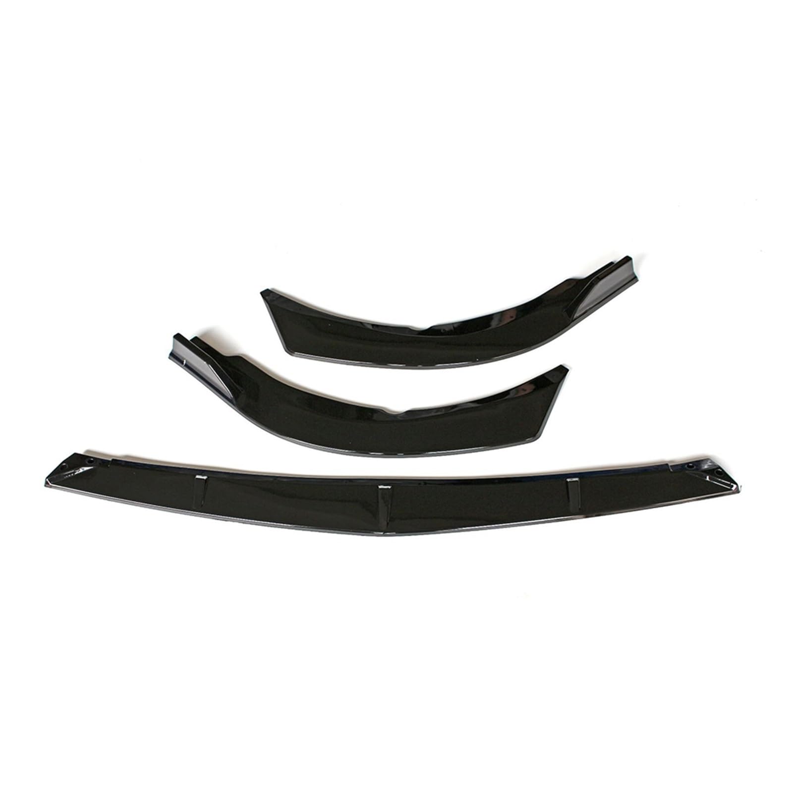 Front Spoiler Lippe Für Toyota Für Camry 2021 Auto Front Stoßstange Lip Splitter Diffusor Körper Kits Spoiler Stoßstange Wache Schutz Zubehör Auto Frontspoiler Lippe(Deluxe Edition B) von WEIFANAA