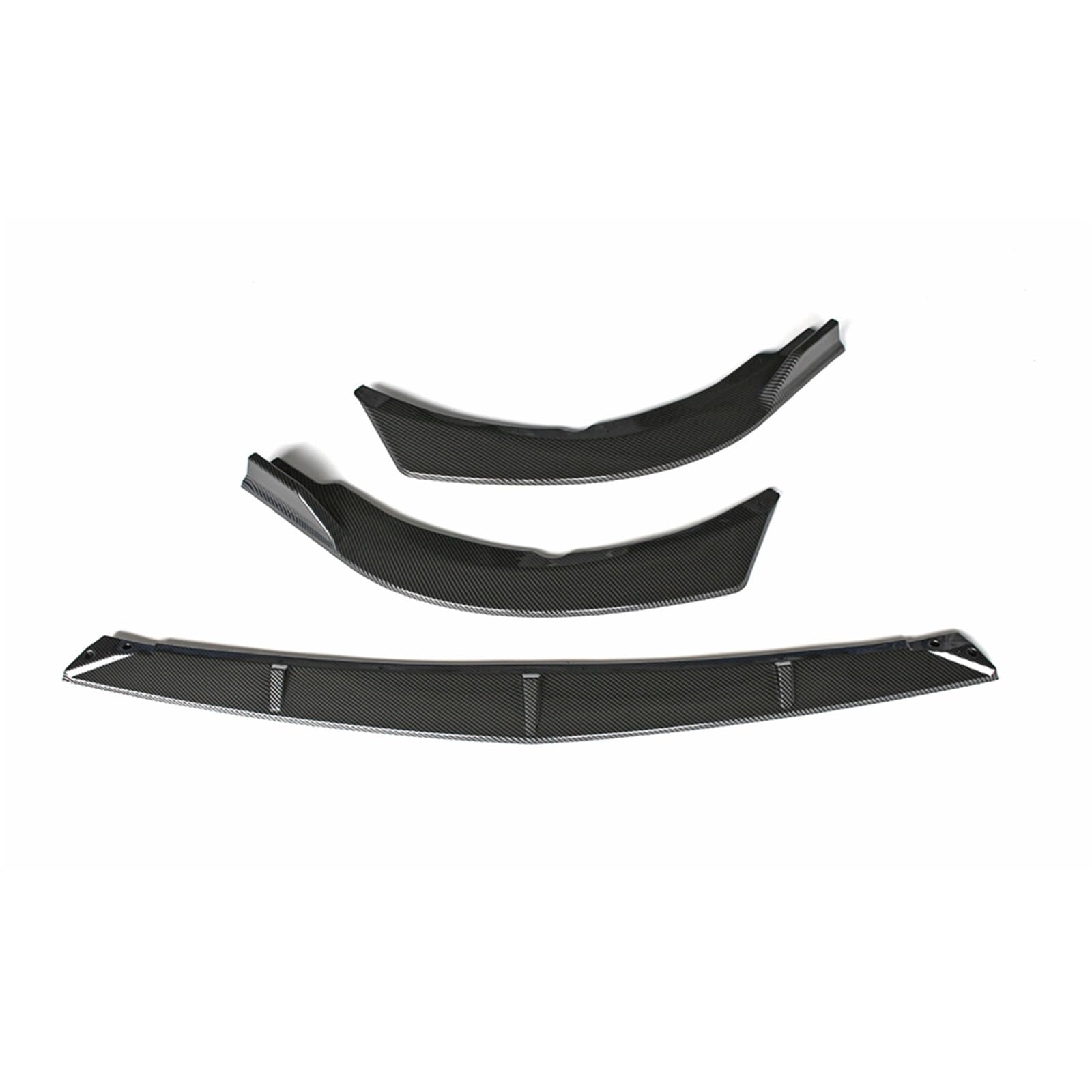 Front Spoiler Lippe Für Toyota Für Camry 2021 Auto Front Stoßstange Lip Splitter Diffusor Körper Kits Spoiler Stoßstange Wache Schutz Zubehör Auto Frontspoiler Lippe(Deluxe Edition C) von WEIFANAA