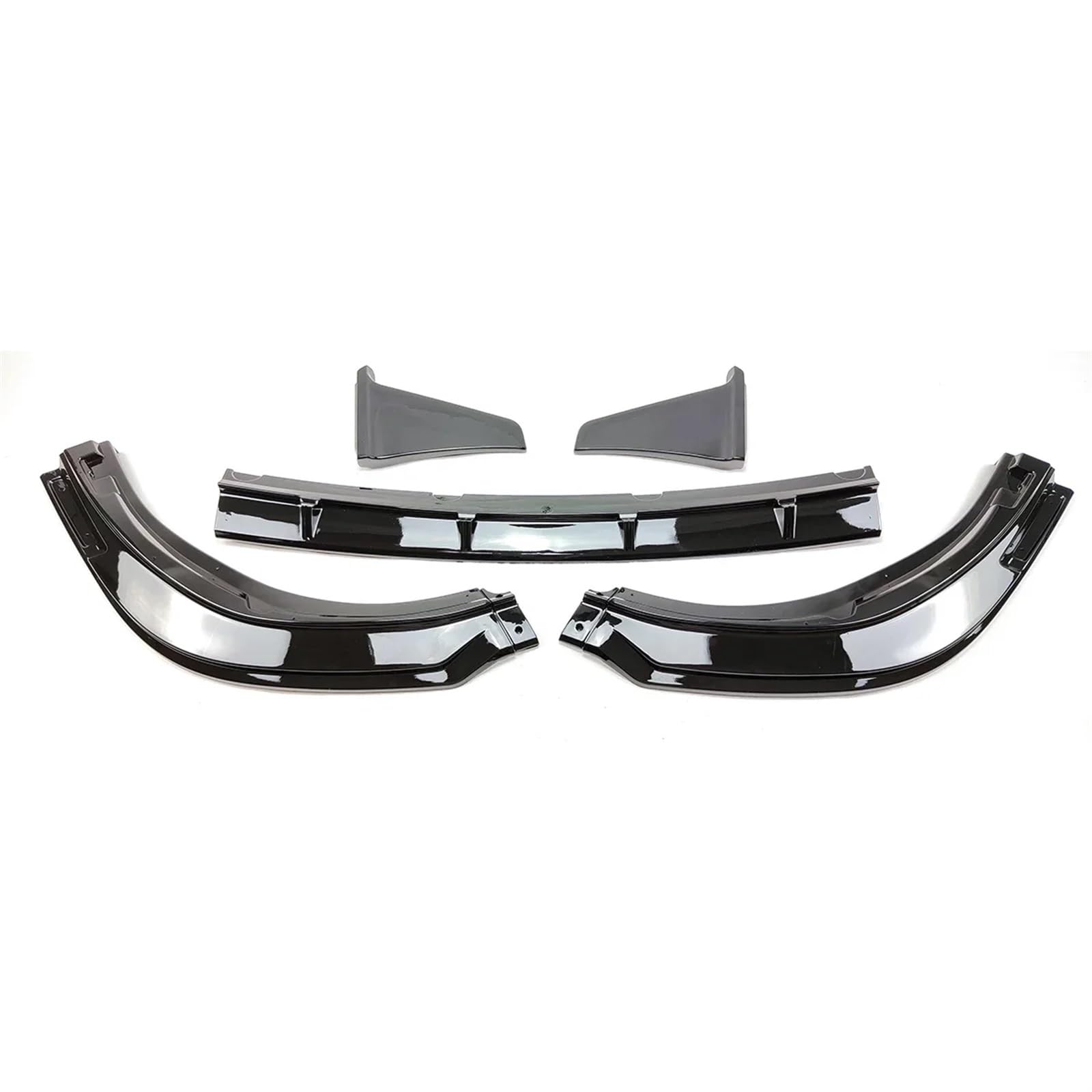 Front Spoiler Lippe Für Toyota Für Camry SE Für XSE 2018-2023 Sport Frontschürze Spoiler Lip Splitter Für YOFER Stil Körper Kit Auto Frontspoiler Lippe(Glossy Black) von WEIFANAA