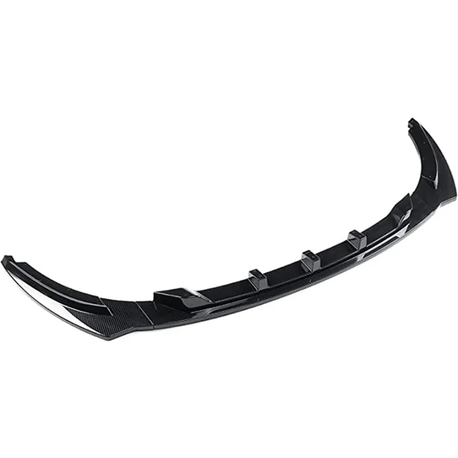 Front Spoiler Lippe Für VW Für Golf 5 MK5 Für GTI 2004 Zu 2009 GT Ersatz Front Stoßstange Lip Spoiler Glänzend Schwarz Oder Carbon Faser Look Body Kit Auto Frontspoiler Lippe(Carbon Look) von WEIFANAA