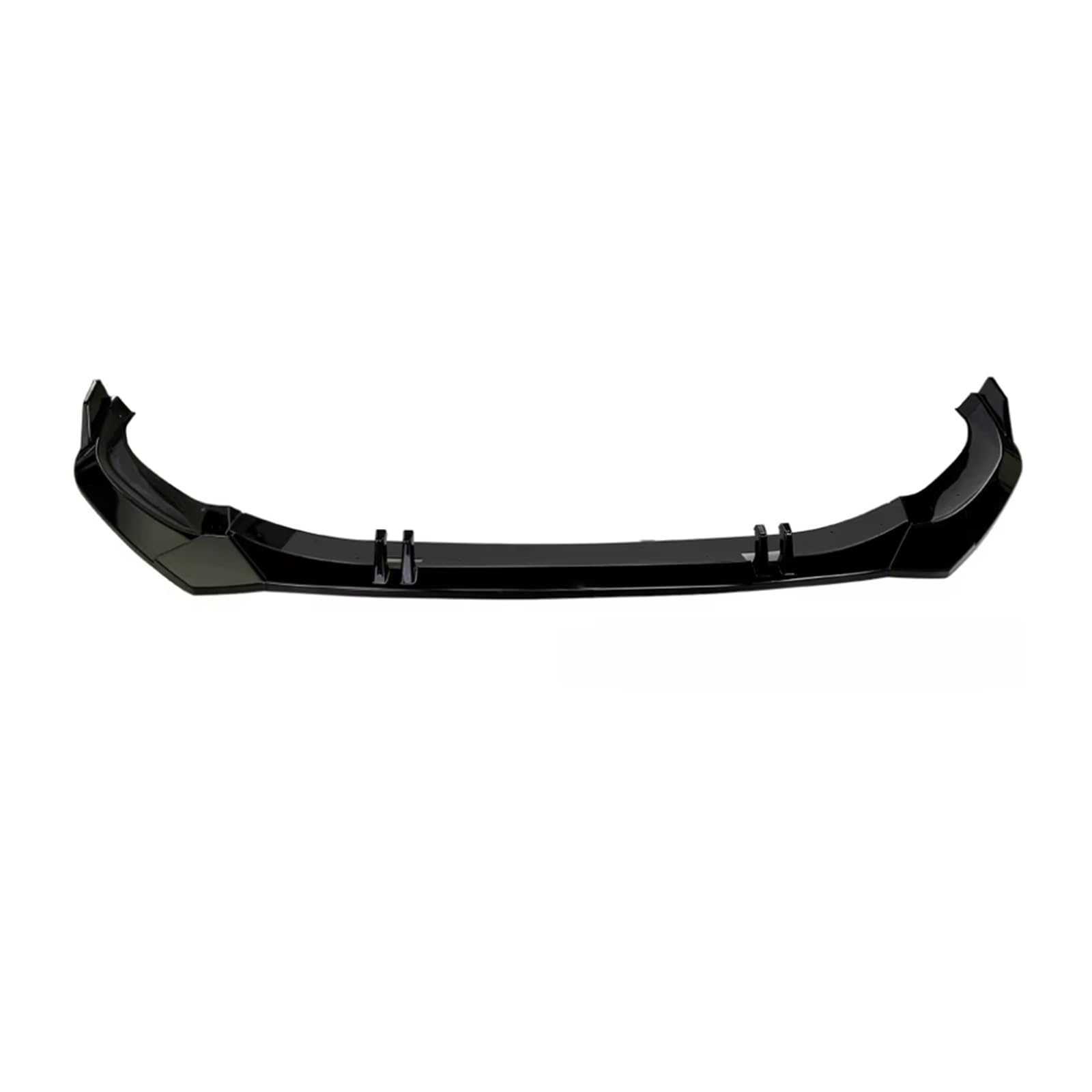 Front Spoiler Lippe Für VW Für Tiguan MK2 Für TSI Für TDI 2020-2022 Auto Front Stoßstange Lip Spoiler Splitter Body Kit Schürzen Abdeckung Schutz Trim Auto Frontspoiler Lippe(Glossy Black) von WEIFANAA