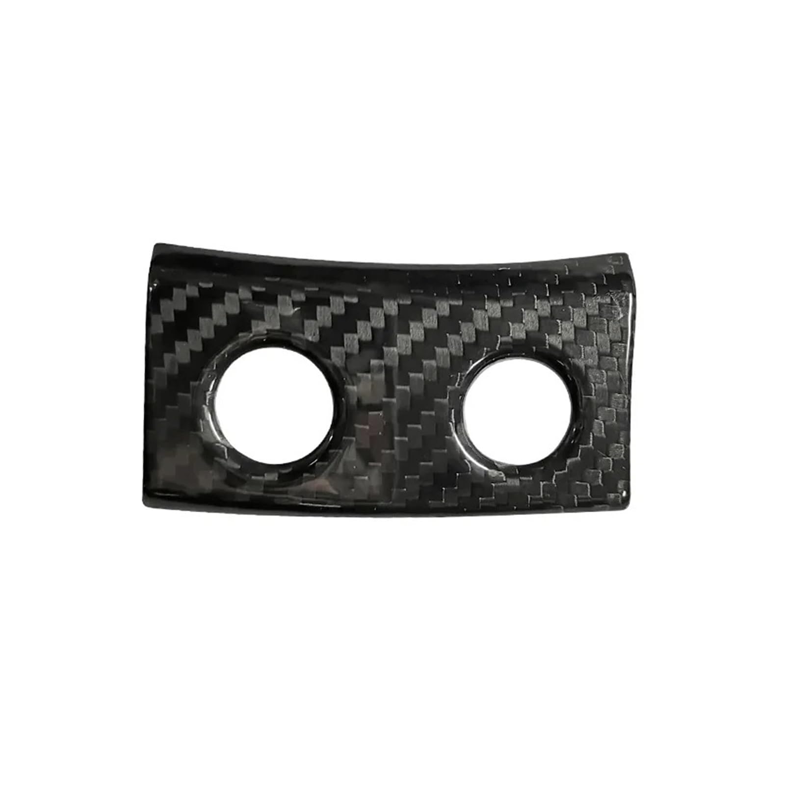 Interieur Zubehör Für Ferrari Für 458 2011 2012 2013 2014 2015 2016 Carbon Fiber Auto Hinten Tür Stamm Schalter Taste Rahmen Abdeckung Aufkleber Auto Innenraum(Schwarz) von WEIFANAA