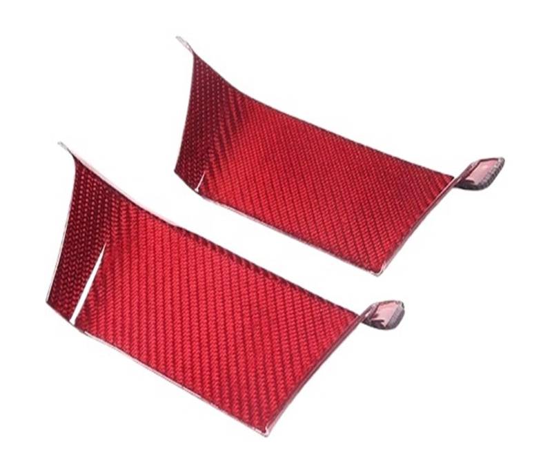 Interieur Zubehör Für Für Urus 2018 2019 2020 2021 Carbon Fiber Auto Sitz Kopfstütze Hinten Dekorative Abdeckung Auto Innenraum(Carbon Fiber Red) von WEIFANAA