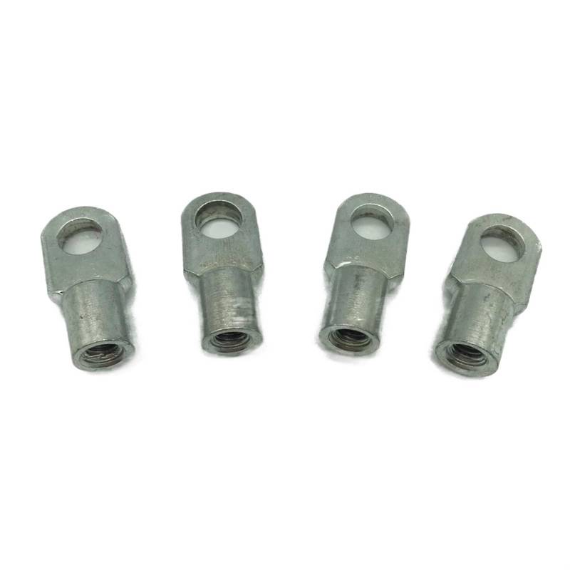 Kofferraum Gasfeder 4 Stücke M8/M6 Universal 10mm Hinten Boot Vorderen Motorhaube Gas Strut End Fitting Stecker Kugelbolzen Joint Ventil Frühling Schraube Auto Kofferraum Gasfedern(4pcs-Inner 6mm) von WEIFANAA