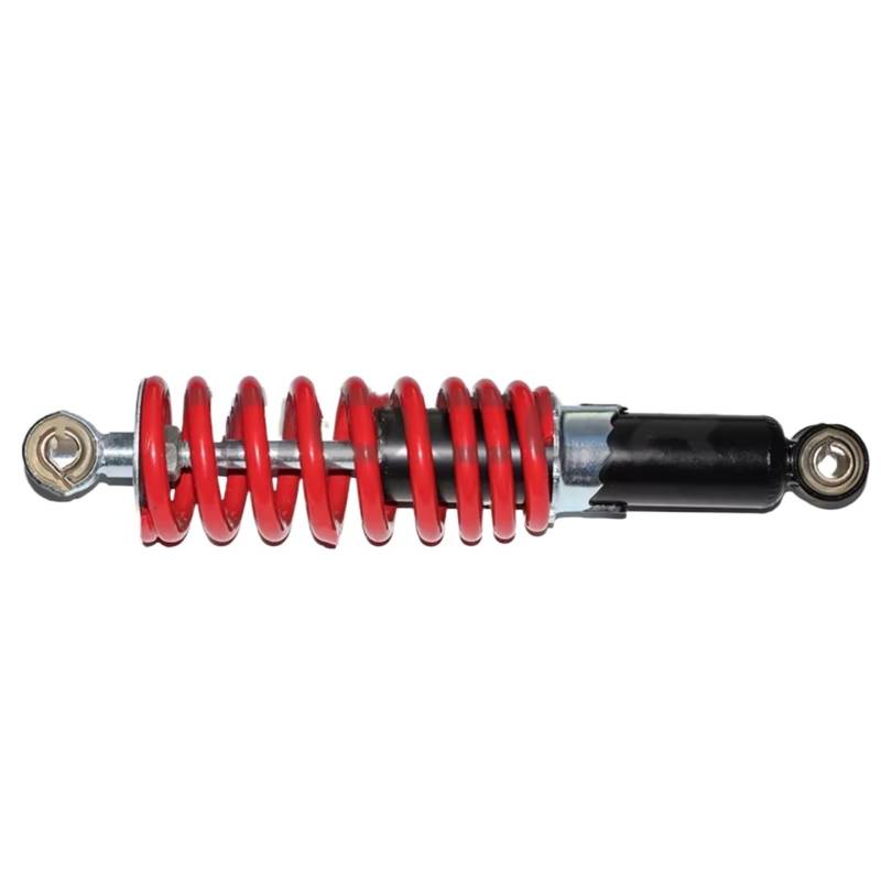 Motorrad-Stoßdämpfer Für 250mm260mm270mm Vorne Und Hinten Stoßdämpfer Suspension Feder Für 50cc 70cc 90 110cc 125cc Go Kart Buggy Pitbike Federbein hinten(Red) von WEIFANAA