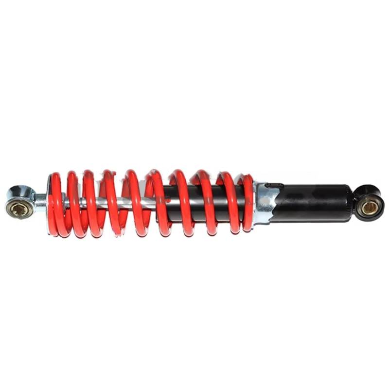 Motorrad-Stoßdämpfer Für 285mm 305mm 325mm 350mm Vorne Und Hinten Suspension Stoßdämpfer Für Dirt Bike ATV Quad Bike Zubehör Federbein hinten(Red) von WEIFANAA