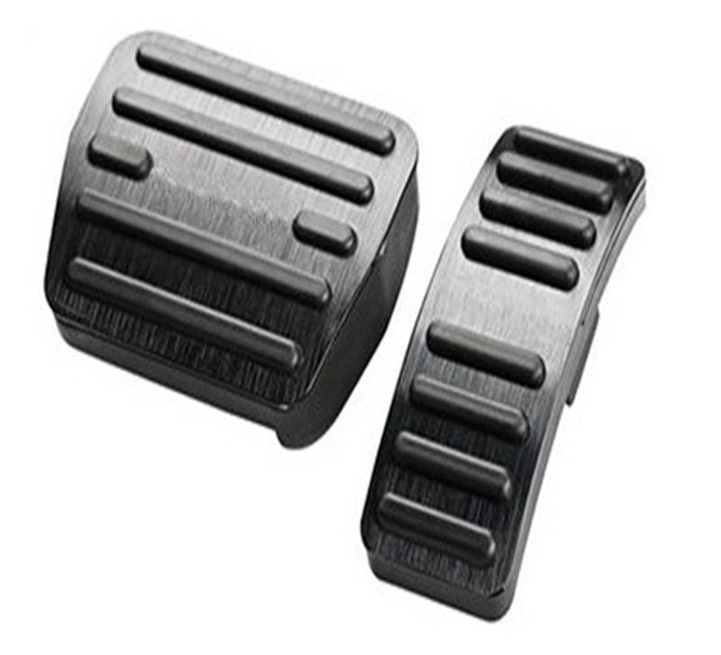 Pedalauflage Für Chery Für Omoda 5 Für Omoda Für C5 2022 2023 2024 Auto Gaspedal Bremspedale Abdeckung Nicht-slip Pad Bremse Pedalkappen(AT Black) von WEIFANAA