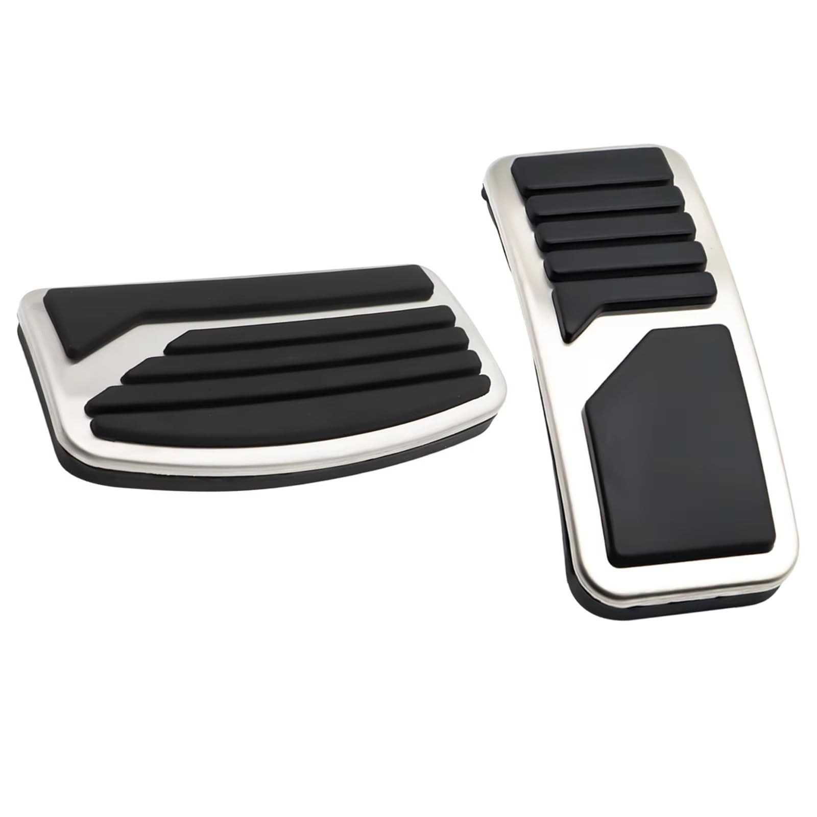 Pedalauflage Für Citroen Für C4 Für AIR-CROSS 2012-2017 Auto Pedal Abdeckung MT AT Kraftstoff Bremse Kupplung Fußstütze Gas Pedal Pad Bremse Pedalkappen(AT) von WEIFANAA